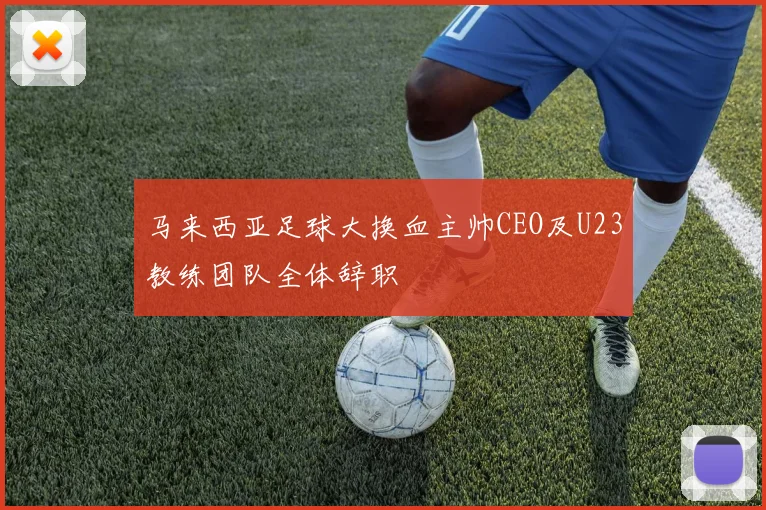 马来西亚足球大换血主帅CEO及U23教练团队全体辞职